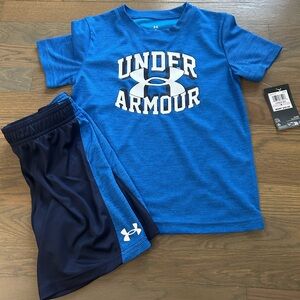 NWT Under Armour Boys Set size 6